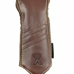 Sun Mountain Golf Leather Head Covers -GOLF CLUB COVERS Sales G823731Brown KhakiStripeX