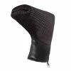 Hireko Black Mesh Blade Putter Headcover -GOLF CLUB COVERS Sales MeshPutterHeadcover Black