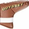 CaddiesShack Odyssey Putter Headcover Football (Blade) -GOLF CLUB COVERS Sales Odyssey Football Putter Headcover