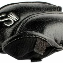 HNM Golf Volf Golf Black Synthetic Leather Iron Covers Set -GOLF CLUB COVERS Sales VolfGolfHeadcover BlackLeatherIrons3