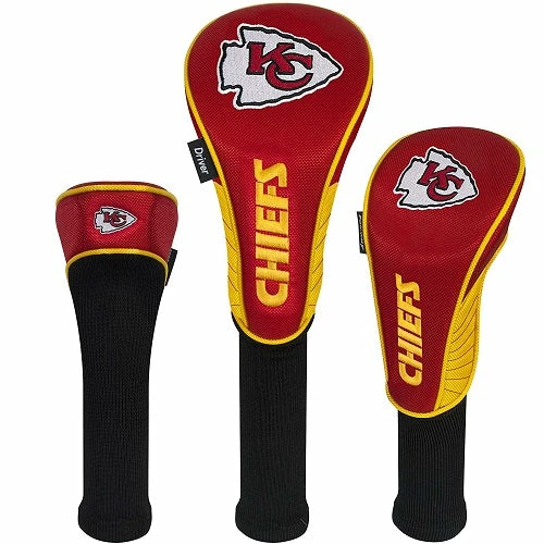 Team Golf NFL 3 Pack Headcover Set - Team Effort 4 Team Golf NFL 3 Pack Headcover Set - Team Effort - Image 2