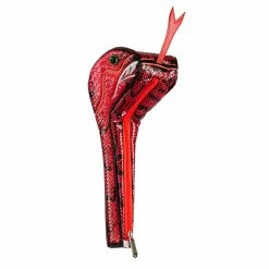 Hireko Snake 460cc Driver Headcover -GOLF CLUB COVERS Sales m9626 red snake